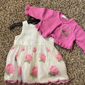 2 piece baby girl dress